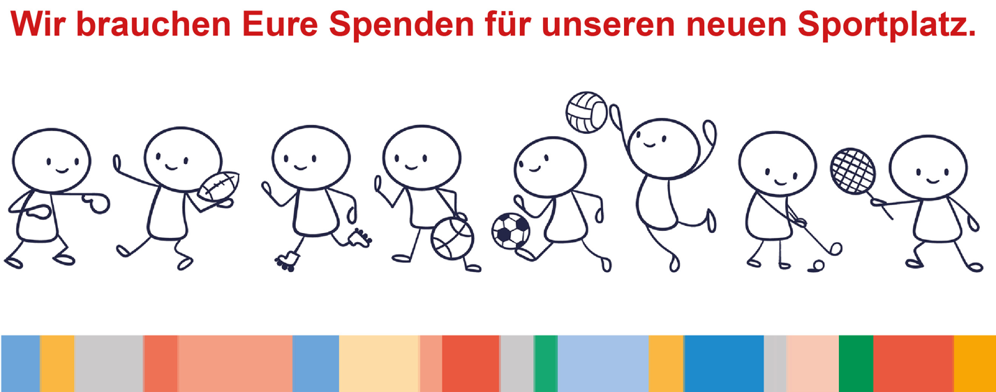 Wir brauchen Spenden - Kinder Sportarten